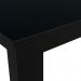 Mesa Madesa Retangular Tampo de Madeira 5231 - Preto
