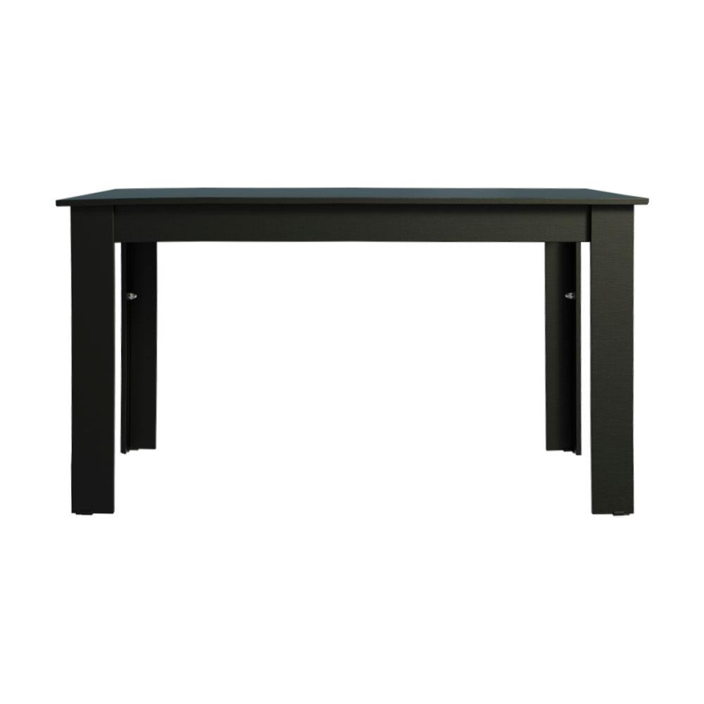 Mesa Madesa Retangular Tampo de Madeira 5231 - Preto