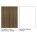 Mesa Madesa Retangular Tampo de Madeira 5275 - Rustic/Branco