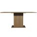 Mesa Madesa Retangular Tampo de Madeira 5275 Rustic