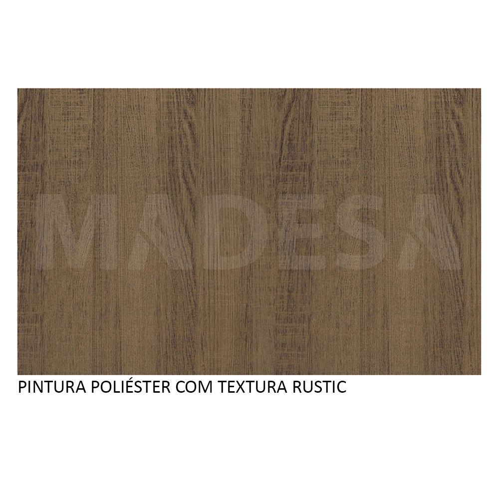 Mesa Madesa com Tampo de Madeira 5231