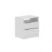 Mesa de Cabeceira Madesa 2 Gavetas - Branco