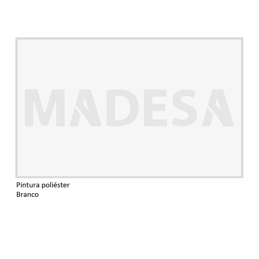 Mesa de Cabeceira Madesa 2 Gavetas - Branco