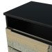 Mesa de Cabeceira Madesa 3227 2 Gavetas com Espelho - Preto