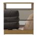 Mesa de Cabeceira Madesa 3227 2 Gavetas com Espelho - Rustic