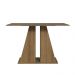 Mesa de Jantar Retangular com Tampo de Madeira Rustic/Crema 5383 Madesa
