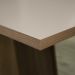 Mesa de Jantar Retangular com Tampo de Madeira Rustic/Crema 5388 Madesa