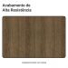 Mesa de Jantar Retangular com Tampo de Vidro Rustic 5329 Madesa
