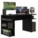 Mesa para Computador Escrivaninha Gamer 9409 Madesa - Preto