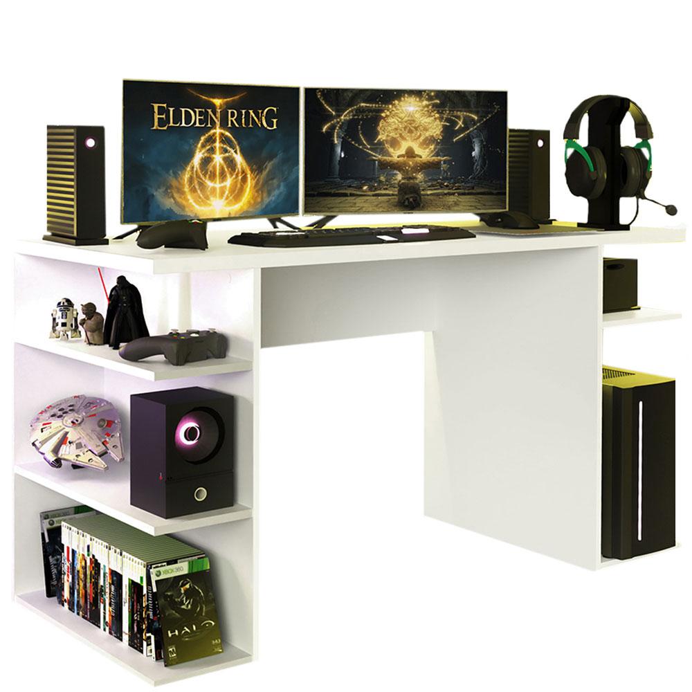 Mesa para Computador Gamer 9409 Madesa - Branco