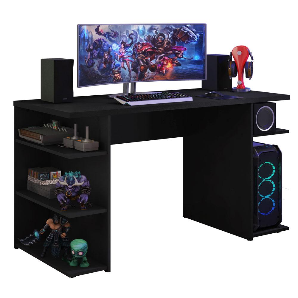 Mesa para Computador Gamer Escrivaninha 9409 Madesa - Preto