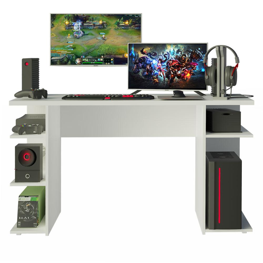 Mesa para Computador Gamer Madesa 9409 - Branco