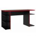 Mesa para Computador Gamer Madesa 9409 - Preto/Vermelho