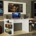 Mesa para Computador Gamer Madesa 9409 e Painel para TV até 50 Polegadas - Branco