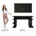 Mesa para Computador Gamer Madesa 9409 e Painel para TV até 50 Polegadas - Preto