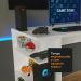 Mesa para Computador Gamer Madesa 9409 e Painel para TV até 58 Polegadas - Branco/Preto