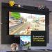 Mesa para Computador Gamer Madesa 9409 e Painel para TV até 65 Polegadas - Preto
