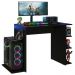 Mesa para Computador Gamer Preta 9414 Madesa