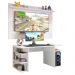 Mesa para Computador Gamer e Painel TV Madesa - Branco