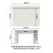 Mesa para Computador Gamer e Painel TV Madesa - Branco