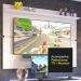 Mesa para Computador Gamer e Painel TV Madesa - Branco