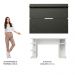Mesa para Computador Gamer e Painel TV Madesa - Branco/Preto