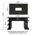 Mesa para Computador Gamer e Painel até 58 Madesa - Preto