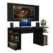 Mesa para Computador Gamer e Painel para TV até 50 Madesa - Preto