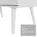 Mesa para Computador Gamer em L 3 Gavetas Branco Lisboa Madesa