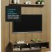 Painel para TV até 50 Polegadas Madesa Arizona 1 Prateleira 2 Nichos