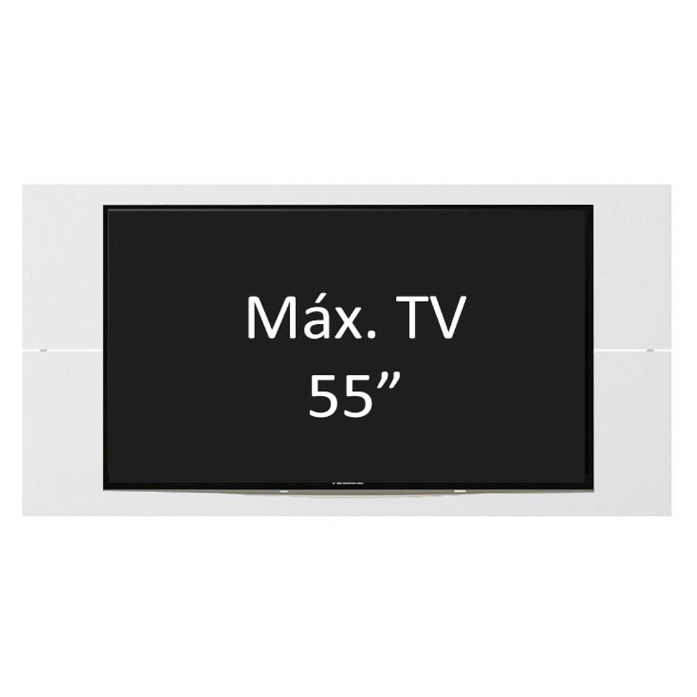 Painel para TV até 55 Polegadas Madesa - Branco