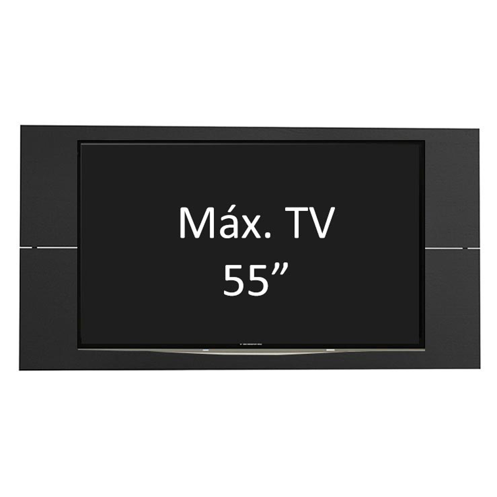 Painel para TV até 55 Polegadas Madesa - Preto