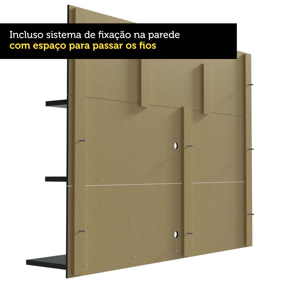 Painel para TV até 60 Polegadas Madesa Alfa