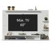 Painel para TV até 60 Polegadas Madesa Alfa com Nicho - Branco