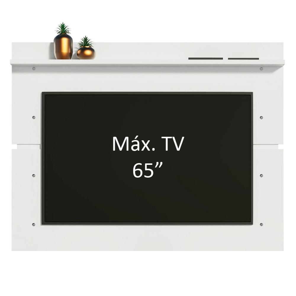 Painel para TV até 65 Polegadas Madesa - Branco