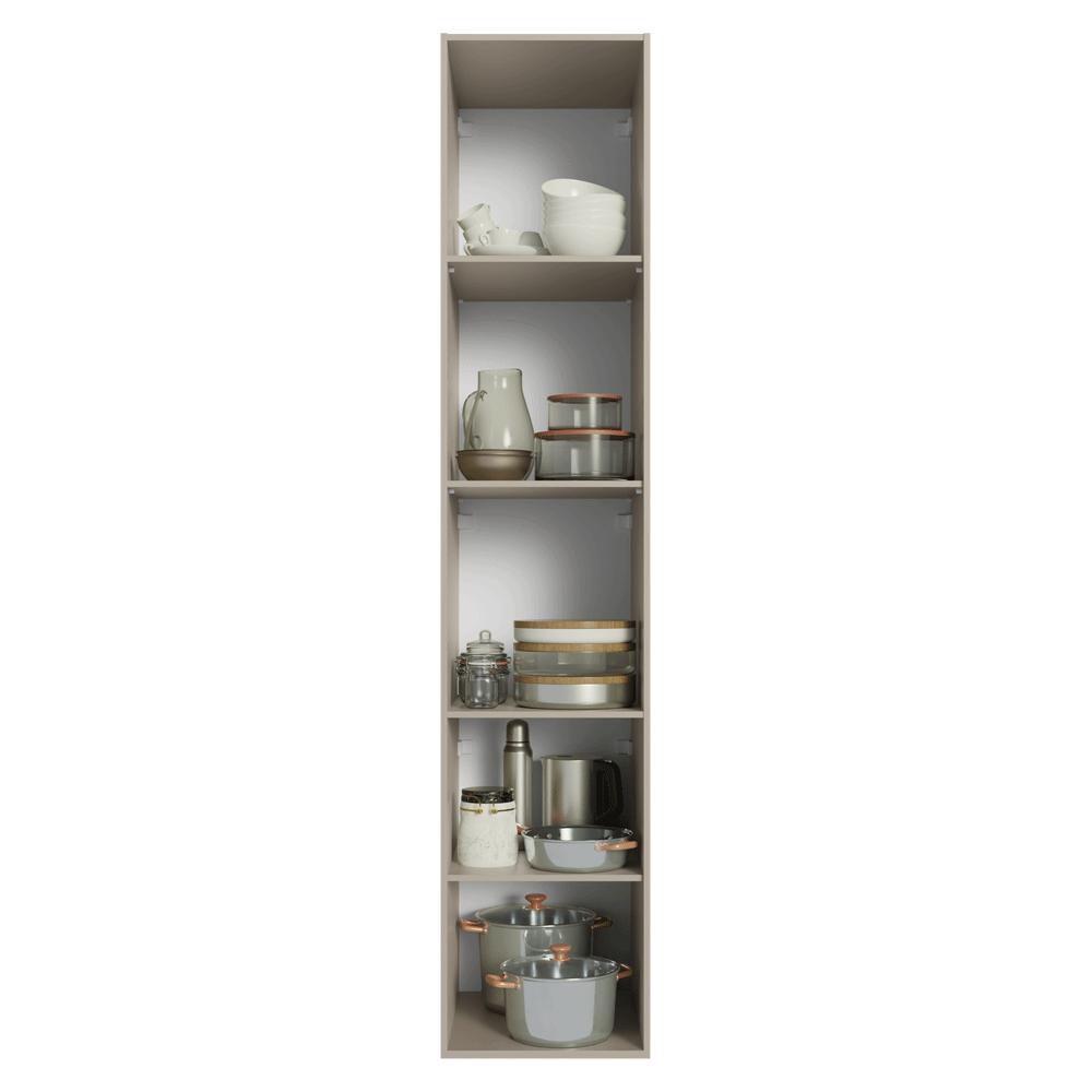 Paneleiro 40 cm 2 Portas Suspenso Crema Nice Madesa