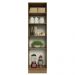 Paneleiro 60 cm com Nichos Abertos para Cozinha Madesa Glamy, Agata, Stella - Rustic