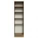 Paneleiro 60 cm com Nichos Abertos para Cozinha Madesa Glamy, Agata, Stella - Rustic