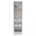 Paneleiro Armário de Cozinha 100% MDF 2 Portas Branco Smart Madesa