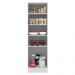 Paneleiro Armário de Cozinha 100% MDF 60 cm 2 Portas Branco/Rustic Acordes Madesa