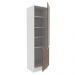 Paneleiro Armário de Cozinha 100% MDF 60 cm 2 Portas Branco/Rustic Acordes Madesa