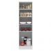 Paneleiro Armário de Cozinha 100% MDF 60 cm 2 Portas Portas Branco Brilho Acordes Madesa