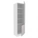 Paneleiro Armário de Cozinha 100% MDF 60 cm 2 Portas Portas Branco Brilho Acordes Madesa
