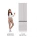 Paneleiro Armário de Cozinha 100% MDF 60 cm 2 Portas Portas Branco Brilho Acordes Madesa