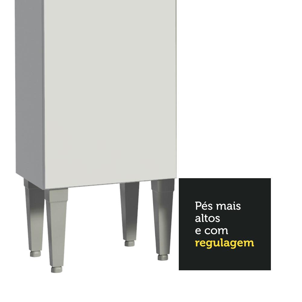 Paneleiro Armário de Cozinha 2 Portas Branco Emilly Madesa