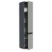 Paneleiro Armário de Cozinha 40 cm 2 Portas Suspenso Cinza Nice Madesa