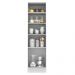Paneleiro Armário de Cozinha 60 cm 3 Portas Branco Agata Madesa