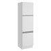 Paneleiro Armário de Cozinha 60 cm 3 Portas Branco Glamy Madesa
