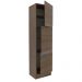 Paneleiro Armário de Cozinha 60 cm 3 Portas Rustic Glamy Madesa