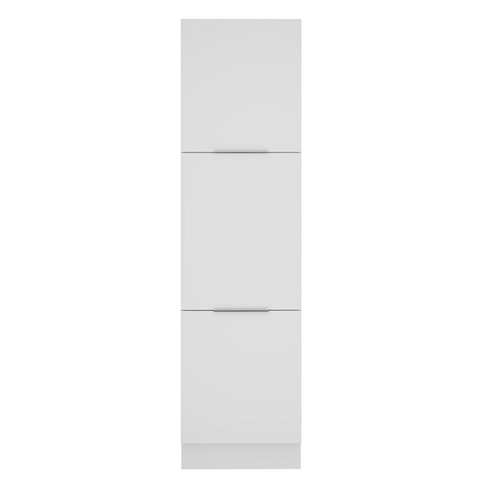 Paneleiro Madesa Stella 60 cm 3 Portas - Branco